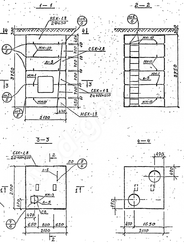 Тепловая камера 1,8 х 1,8 х 4,0