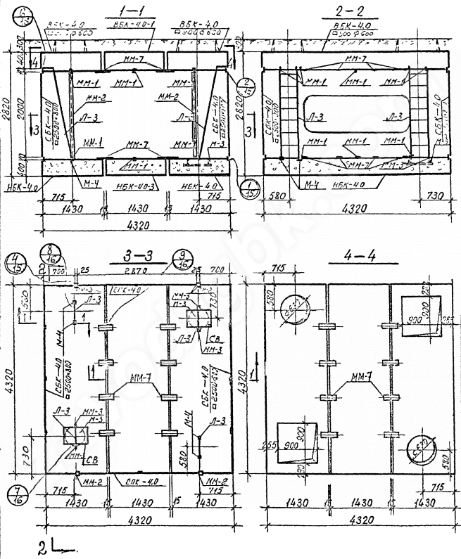 Тепловая камера 4,0 х 4,0 х 2,0