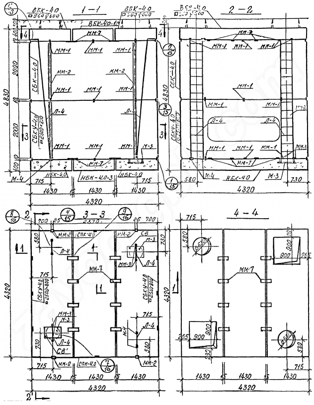 Тепловая камера 4,0 х 4,0 х 4,0