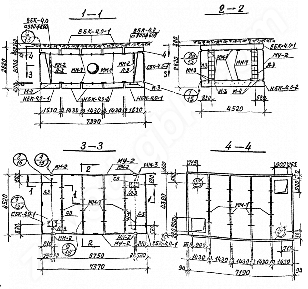 Тепловая камера 4,0 х 7,0 х 2,0