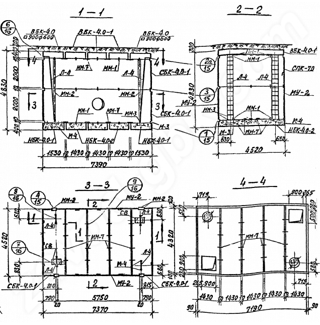 Тепловая камера 4,0 х 7,0 х 4,0