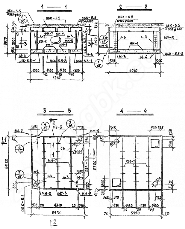 Тепловая камера 5,5 х 5,5 х 2,0