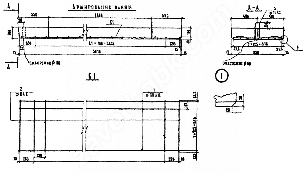 Плита П3-6
