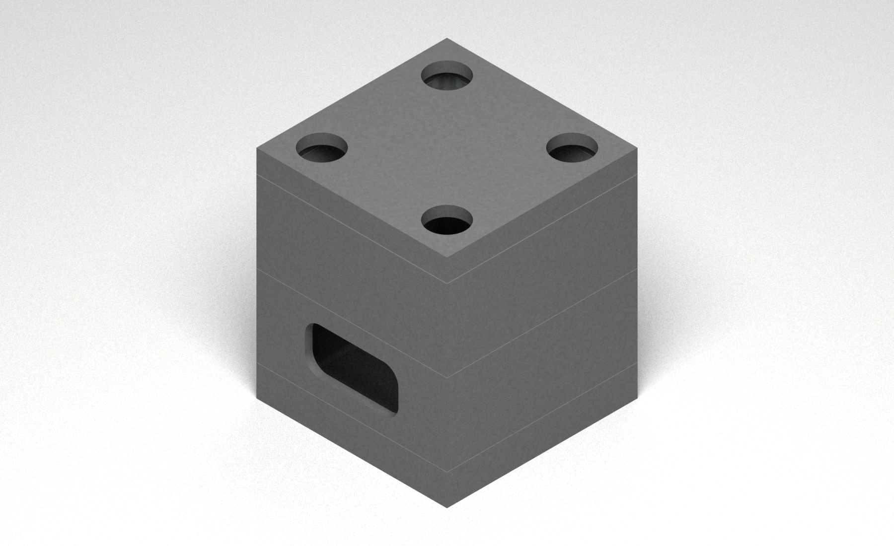 Камера 3,0×3,0×3,4 — предварительная 3D-визуализация — общий вид